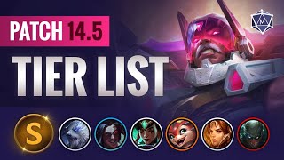 NEW Patch 145 Tier List for Season 2024 League of Legends [upl. by Allerie]