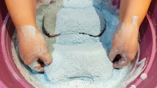 Bleach Reaction and Recycled Powder 💙 Thickkk Paste and Fake Rinse 💙 ASMR [upl. by Goodkin]