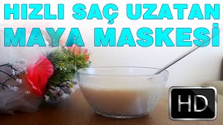 Saç Uzatma Maskeleri 14  Hızlı Saç Uzatmak İçin Maya Maskesi Tarifi [upl. by Anaihr]