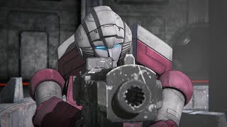 Transformers War for Cybertron Earthrise Arcee Muestra la cara [upl. by Aracat]