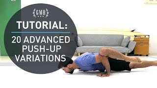 20 Advanced PushUp Variations [upl. by Koeninger]