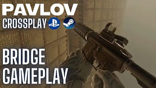 BRIDGE IS CHAOS  Pavlov VR Gameplay pavlovvr vrgaming [upl. by Ravi332]