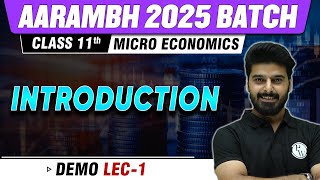 Introduction Micro Economics  Economics class 11th Commerce [upl. by Amek]