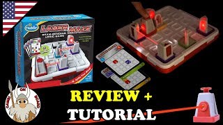 How to play Laser Maze  Review amp Tutorial ENGLISH  Board Games  Games On Board [upl. by Jadwiga818]