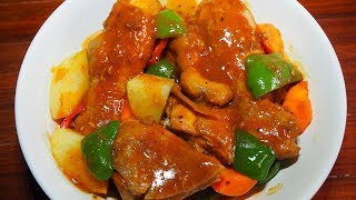 HOW TO COOK DELICIOUS CHICKEN AFRITADA  FOODNATICS [upl. by Latricia]