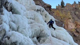 Big Horns Ice Climbing [upl. by Barnum]