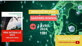 Rencontre avec Gaspard Koenig [upl. by Anaitat]