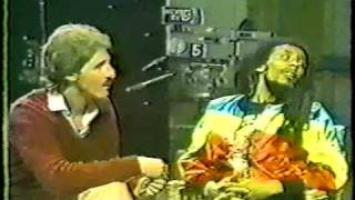 Interview Bob Marley and Tyrone Downie 1980 Channel 5 [upl. by Ellekcim]