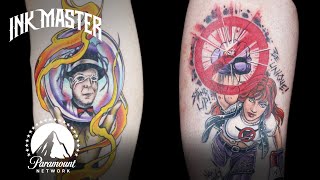 Canvases Who Got Tattoos Of Themselves 👀 Ink Master [upl. by Albric778]