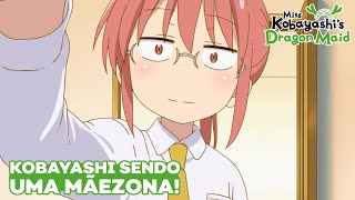 MOMENTOS MUITO MÃEZONA DA KOBAYASHI  Miss Kobayashis Dragon Maid Dublado [upl. by Aisauqal]