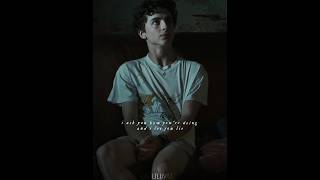 sad elio perlman edit  cmbyn timotheechalamet edit sad mentalhealth lgbt [upl. by Elaweda927]