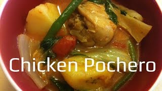 Chicken Pochero  chicken stew in tomato sauce with vegetables [upl. by Aisatna]