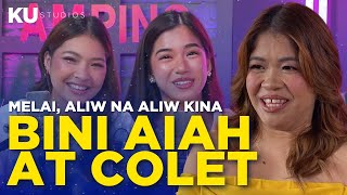 BINI AIAH at COLET pinasaya si Melai Cantiveros sa kanyang bagong bisaya talk show na quotKuan on Onequot [upl. by Salsbury654]