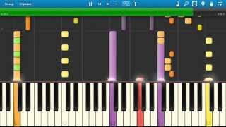 Teenage Mutant Ninja Turtles 2012 Music Synthesia [upl. by Esiuqcaj]