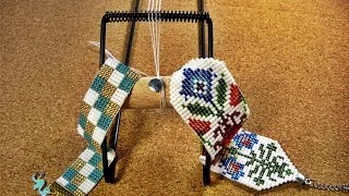 HOW TO Bead Loom Beading step by step tutorial for beginners [upl. by Macswan]