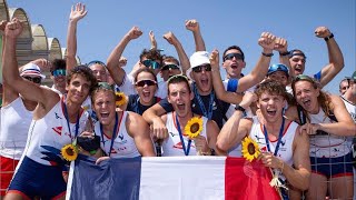 Le Bourget du Lac  Un savoyard médaillé de bronze aux mondiaux d’aviron [upl. by Lonier960]