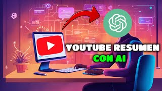 Cómo RESUMIR un VÍDEO de YOUTUBE con CHATGPT FÁCIL [upl. by Leinoto553]