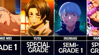 Who Holds Which Grade All Grades Jujutsu Kaisen [upl. by Oeflein]