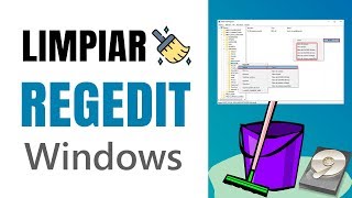 Limpiar REGEDIT y eliminar registros de un programa en Windows ✅ [upl. by Alamaj545]