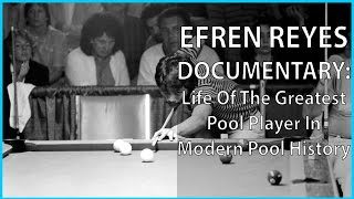 EFREN REYES Documentary  Life Of The Greatest Pool Player In Modern History [upl. by Hoffer]