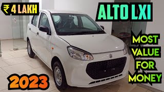 2023 Alto K10 LXi Model ❤🤩 Second Base Model 😍 Interior  Features Detail Review 😱 [upl. by Llennor]