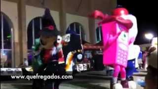 Mascot danceoff at National Night Out [upl. by Laina6]