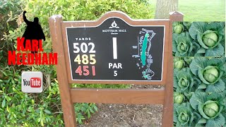 MOTTRAM HALL GOLF COURSE FRONT 9 REVIEW golf cheshire [upl. by Joli]