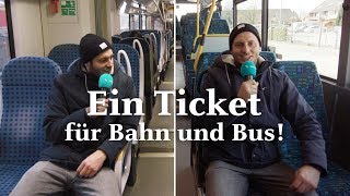 NAHSH bewegt Ein Ticket für Bahn und Bus [upl. by Teplica]