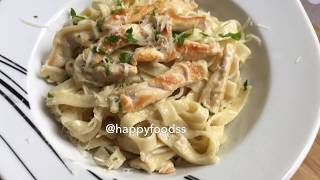 Ev yapımı makarna hamuru nasıl yapılır ve açılır fettucini alfredo [upl. by Bluefield]