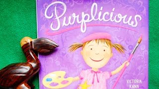 Purplicious a Pinkalicious story KIDS BOOK READ ALOUD [upl. by Mira]