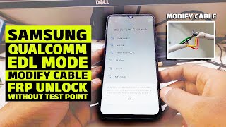 Unlock FRP Lock on Samsung A05s EDL Mode  UMT QcFire Tool amp Modified USB Cable Tutorial [upl. by Bili649]