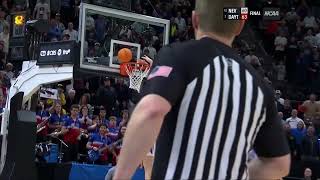 Refs Blow Samford’s Upset Over Kansas With HORRIBLE Late Foul Call 😬 [upl. by Hillell]