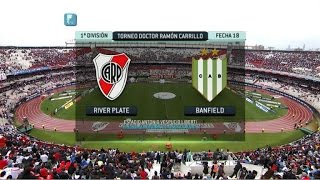 Fútbol en vivo River  Banfield Fecha 18 Torneo Primera División 2014 FPT [upl. by Akirea783]