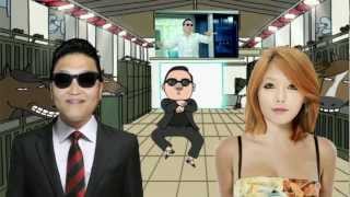 PSY GANGNAM STYLE 강남스타일 ft HYUNA Live HD 720p [upl. by Sisxela964]