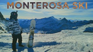 Monterosa Ski  Salati  Snowboard  2023 [upl. by Ilenay]