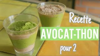 🍴Verrine avocat  thon  RECETTE [upl. by Aiym]