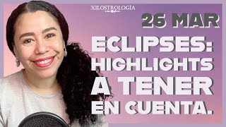 26MAR Info Diaria PLUS Propósito de los Eclipses en nuestra vida [upl. by Sybila]