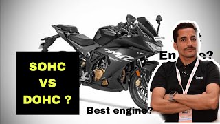 SOHC vs DOHC Motorcycle engine  PS motoworld  By pradeep Sharma [upl. by Haseefan]