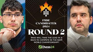 FIDE Candidates 2024 Rd 2  Will Hikaru Fabiano Pragg amp Co Break The Deadlock amp Score Wins [upl. by Theobald]