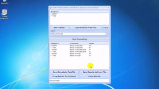 How To Use Convert Multiple Decimal Hexadecimal Binary and Octal Software [upl. by Caspar404]