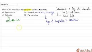 Which one illustrates palaeontological evidence in favour of organic evolution [upl. by Livvi]