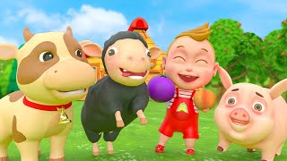 Old MacDonald Had a Farm Compilation  Kids Songs and Nursery Rhymes  Baby SumoCoco [upl. by Folsom489]