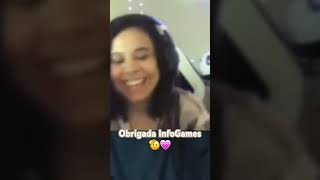 InfoGames Obrigada por colocar minha live nos DOIS teloes da loja no shoping em Paraíba💖 [upl. by Grew]