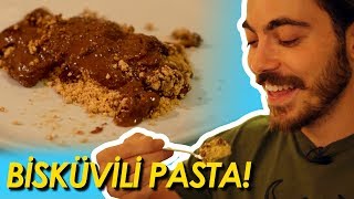 Bisküvili Pasta Yiyerek KİLO VER Diyete uygun İlave şekersiz [upl. by Ahsinauj269]