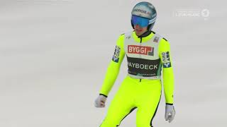 Skifliegen Vikersund 2017 Michael Hayboeck 2415m FULL HD [upl. by Stier]