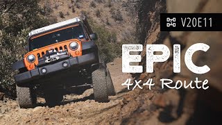 V20E11 An Epic Arizona Mountain 4x4 Route [upl. by Gurney]