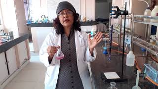 KMnO4 Vs Oxalic acid Titration class 12 by Seema Makhijani Chemistry Practicals PROCEDURE [upl. by Eciryt200]