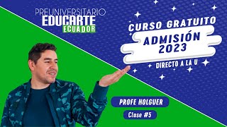 📚 Curso Gratuito  📕 Admisión 2023  🏫 Ingreso a la Universidad  Clase 6💻🧠✍️ [upl. by Lemire]