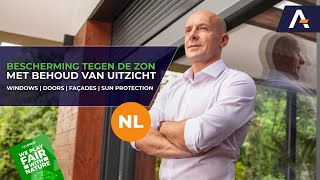 Bescherm jezelf tegen de zon en behoud tegelijkertijd het uitzicht met de oplossingen van Aluprof [upl. by Dygert512]