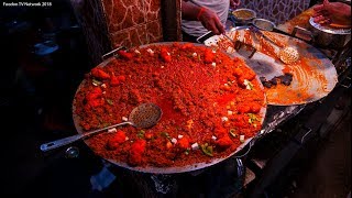 Soya Chop Kathi Kebabs with Roomali Roti  Indian Street Food Delhi [upl. by Adnolor]